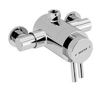 Bristan PM2 CSHXTVO C Válvula de Ducha de Salida Superior concéntrica expuesta Prisma, Cromado, Top Outlet
