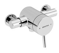 Bristan PM2 SQSHXVO C Prism - Válvula de ducha secuencial expuesta, cromada, salida inferior