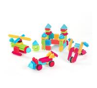 Bristle Blocks Starter Set - Juego de construcción - Battat - 112 piezas desde 2 años