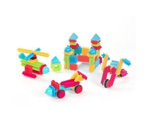 Bristle Blocks Starter Set - Juego de construcción - Battat - 112 piezas desde 2 años