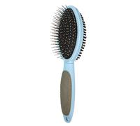 Bristle Brush for Dogs, Double Sided Pin & Soft Grooming Tool, Professional Comb, Portable Pet Care Necessary for gatos, Rabbits and Other Animal (23 x 6,2 x 5,6 cm)