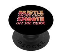 Bristle ON The Clock Smooth Off The Clock PopSockets PopGrip Adhesivo