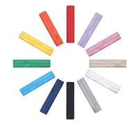 Bristlegrass Cinta elástica plegable brillante de 5/8 pulgadas, cinta de elastano enemigo para corbata de pelo, diadema, vestido, ribete de costura (combo B-5/8 pulgadas x 24 yardas)