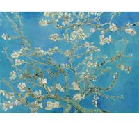 Bristlegrass Rompecabezas de madera para adultos, 1000 piezas, pinturas famosas de Van Gogh, regalos de flores de almendro, coleccionables, rompecabezas de pintura decorativa (1000 piezas)