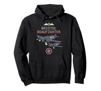 Bristol Beaufighter British WW2 Avión Sudadera con Capucha