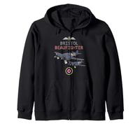 Bristol Beaufighter British WW2 Avión Sudadera con Capucha