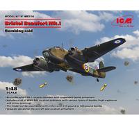 Bristol Beaufort Mk.i. Bombing Raid 1:48 Plástico Modelo Kit Icm