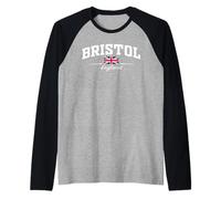 Bristol England Camiseta Manga Raglan