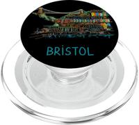 Bristol England - Recuerdo de Viaje de Ciudad histórica PopSockets PopGrip para MagSafe