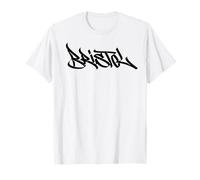 Bristol Graffiti City Street Art Handstyle Reino Unido Inglaterra Camiseta