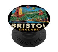 Bristol Inglaterra Reino Unido Souvenir City Gift PopSockets PopGrip Adhesivo