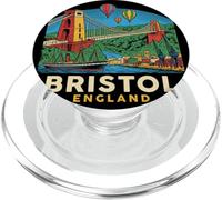 Bristol Inglaterra Reino Unido Souvenir City Gift PopSockets PopGrip para MagSafe
