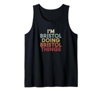 Bristol Name Bristol Personalized Name First Given Camiseta sin Mangas