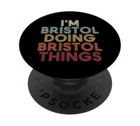 Bristol Name Bristol Personalized Name First Given PopSockets PopGrip Adhesivo