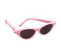 Bristol Novelty 50 's Dark Lens Gafas de Sol, Color rosa (BA995) Halloween, Carnaval