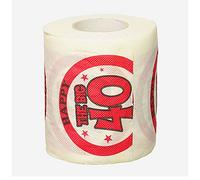 Bristol Novelty 72105 Papel higiénico para 40 cumpleaños, Rojo, Talla única Halloween