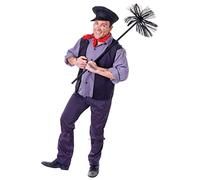 Bristol Novelty AC360 - Disfraz de deshollinador para hombre, multicolor Halloween