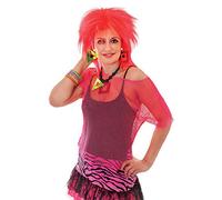 Bristol Novelty AC864 Top de malla, mujer, naranja, Color, Size 10-14 (AC864) Halloween