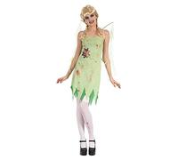 Bristol Novelty-AF038 Hada sangrienta con alas, Color verde, UK Size 10-14 (AF038)