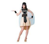 Bristol Novelty AF066 Disfraz de reina egipcia, multicolor, talla única (AF066) Halloween