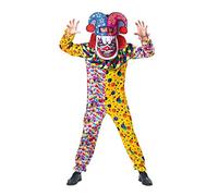 Bristol Novelty-AF071 Payaso con cabeza grande, multicolor, talla única (AF071)