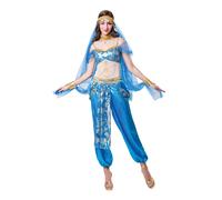 Bristol Novelty-AF072 Bailarina de harén, color azul, talla única (AF072)