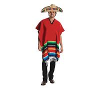 Bristol Novelty AF129 Poncho, liso, multicolor, Talla única (AF129) Halloween, Carnaval