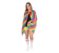 Bristol Novelty-AF132 Capa multicolor (adulto), color rainbow, talla única (AF132)