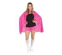 Bristol Novelty AF135 Capa para adulto, rosa neón, Color (AF135) Halloween, Carnaval