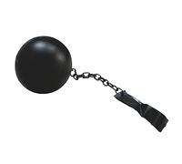 Bristol Novelty Ba007 - Bola y cadena de Halloween, unisex, para adultos, color negro, talla única
