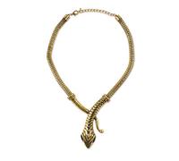 Bristol Novelty BA1008 Medusa - Collar de serpiente | Para mujer | dorado, talla única Halloween