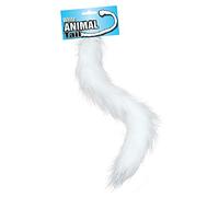 Bristol Novelty-BA555 Cola de animal, blanco, Color (BA555)