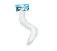 Bristol Novelty BA555 Cola de animal, blanco, Color (BA555) Halloween