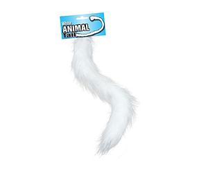 Bristol Novelty BA555 Cola de animal, blanco, Color (BA555) Halloween, Carnaval