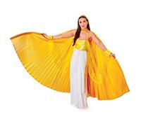 Bristol Novelty BA679 Alas para representaciones, Color Dorado, Talla única (BA679) Halloween