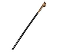 Bristol Novelty Báculo del emperador egipcio de bronce y negro (1 pieza), accesorio de disfraz perfecto para fiestas temáticas y eventos escolares