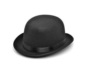 Bristol Novelty BH028 Bombín de fieltro negro pequeño, Color (BH028) Halloween