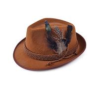 Bristol Novelty BH574 - Sombrero para Oktoberfest, 1 pieza, talla única, adulto, hombre, marrón Halloween