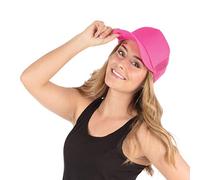 Bristol Novelty BH725 Gorra en rosa neón, Color (BH725) Halloween, Carnaval