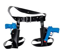 Bristol Novelty Cartuchera doble de pistola para disfraz, multicolor (BA481)