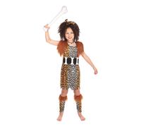 Bristol Novelty Cavegirl Costume with Wig 4 - 6 years