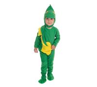 Bristol Novelty CC017 Dinosaur Toddler Costume, Unisex-Child, Yellow, X-Small Ha