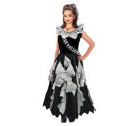 Bristol Novelty CC179 Reina del baile zombi, gris, de 8 a 10 años Halloween
