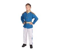 Bristol Novelty CC992 Elegante disfraz de príncipe infantil, de 4 a 6 años, blan