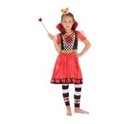 Bristol Novelty Children's Queen of Hearts Costume 4 - 6 years