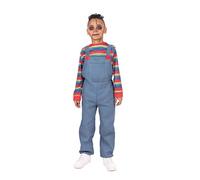 Bristol Novelty Demonio en vaqueros, unisex, S, multicolor, 4-6 Años (CF249S) Halloween