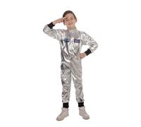 Bristol Novelty Disfraz de astronauta plateado, talla L, multicolor (CC482)