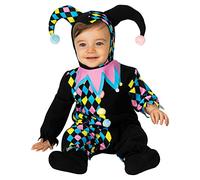 Rubie's Disfraz de bufón para niño pequeño 3-4 años Halloween con sombrero
