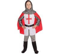 Bristol Novelty Disfraz De Caballero Cruzado Para Niños Carnaval