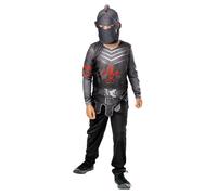 Bristol Novelty Disfraz de caballero negro para niño, de 5 a 6 años Halloween